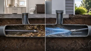 Hydro Jetting vs Drain Snaking: Which One Actually Fixes the Problem?