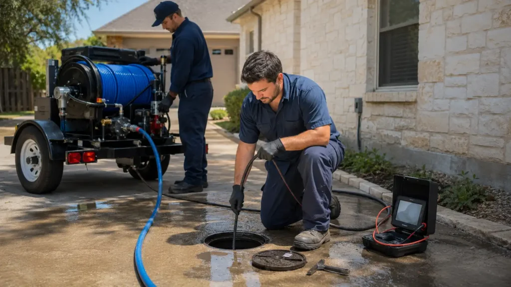 Thumbnail-For-Residential Hydro Jetting in Austin, TX-By-EZ Flow HydroJetting